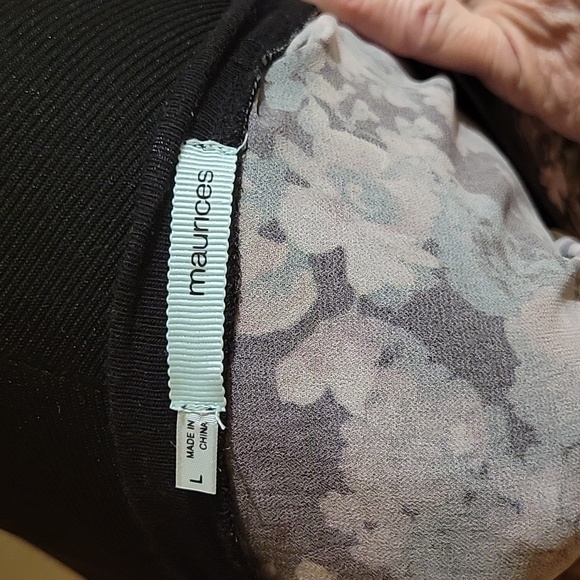 Floral Bomber Jacket Ladies Large - Picture 3 of 7